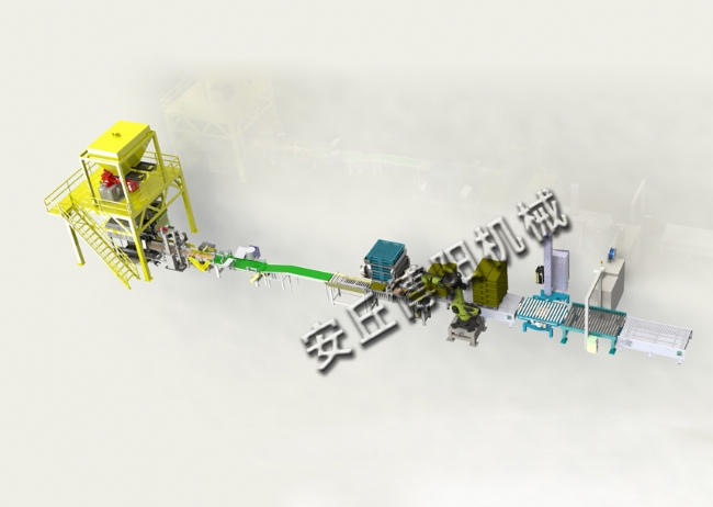 全自動包裝碼垛線