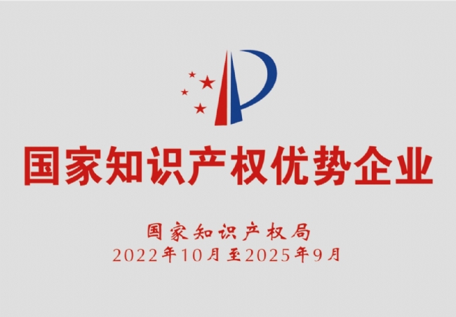 國(guó)家知識(shí)產(chǎn)權(quán)優(yōu)勢(shì)企業(yè)