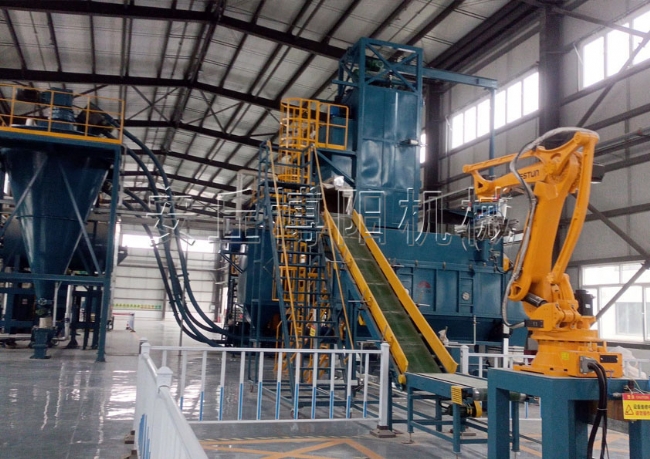 尿素機(jī)器人自動(dòng)破包機(jī)  山東全自動(dòng)拆袋機(jī)優(yōu)勢