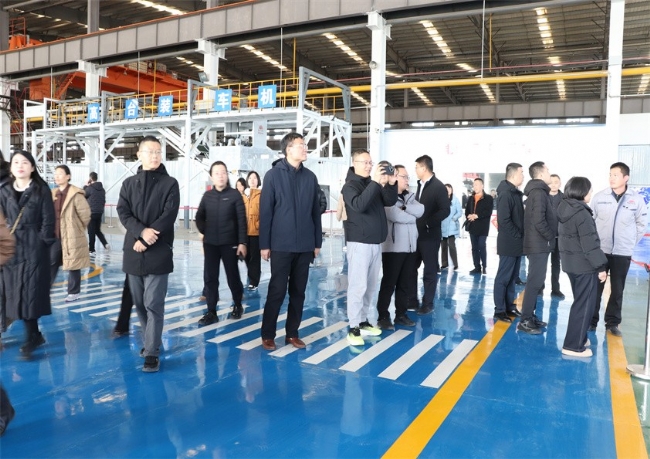 濰坊市委黨校進修班一行到安丘博陽機械參觀考察