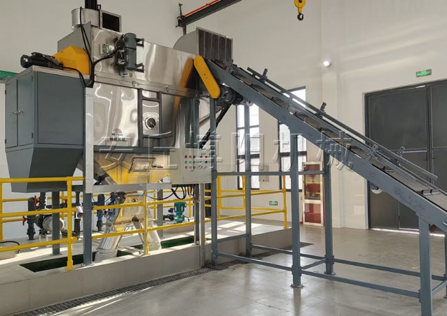 水泥自動拆包機案例   山東自動破袋設備性能