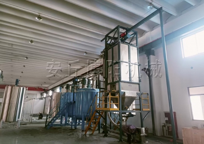 氧化鎂噸袋拆包機工作流程 無塵噸袋拆袋機配套設備