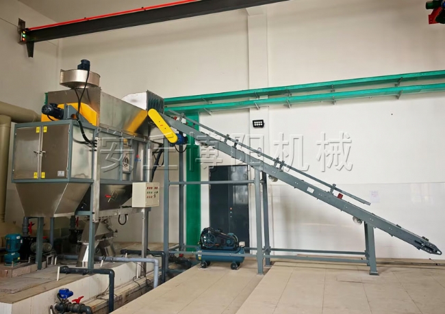 工業(yè)硫磺自動(dòng)拆包機(jī) 硫磺顆粒自動(dòng)拆袋機(jī)工作流程